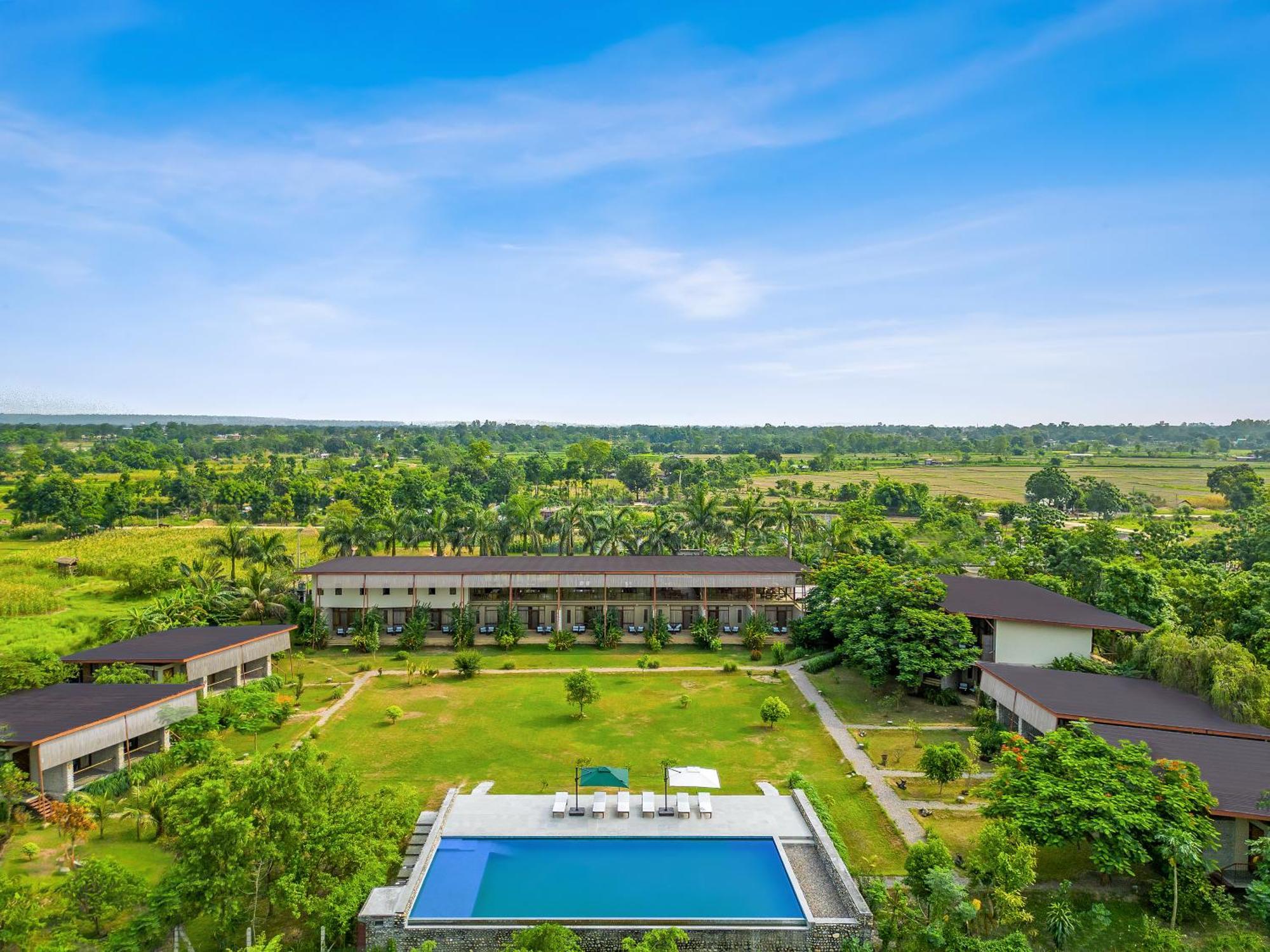 Sanctuary Chitwan National Park Bagian luar foto